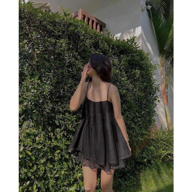 VERA SET - Set hai dây voan tơ bồng mỏng manh nàng thơ