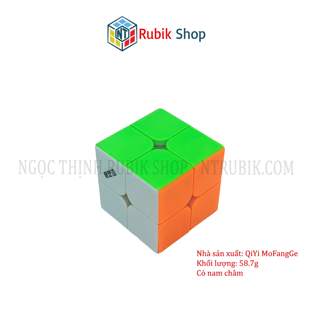 [Mã LIFETOYS1 giảm 30K đơn 99K] [Siêu hot] Rubik 2x2x2 QiYi MS Magnetic 2020 stickerless (Có nam Châm)