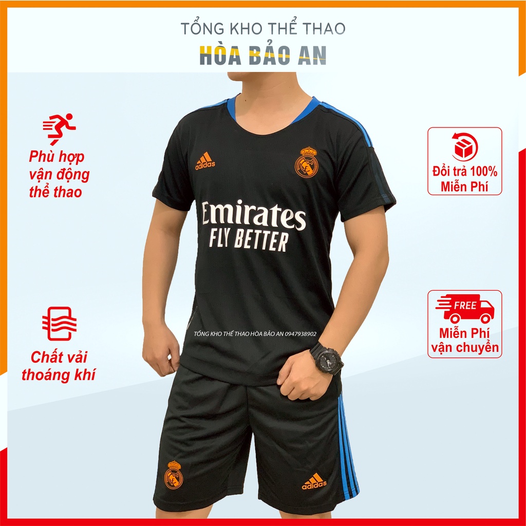 BỘ QUẦN ÁO TRAINING REAL MADRID 2021 2022 – HÀNG THAILAND