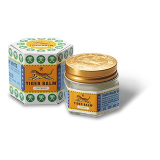 [Hàng Chuẩn Thái] ☀ Dầu Cù Là Trắng Con Hổ TIGER BALM 19.4gr ☀