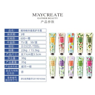 (Bán Buôn Lẻ Bằng Sỉ) Kem dưỡng da tay Maycreate nội địa Trung