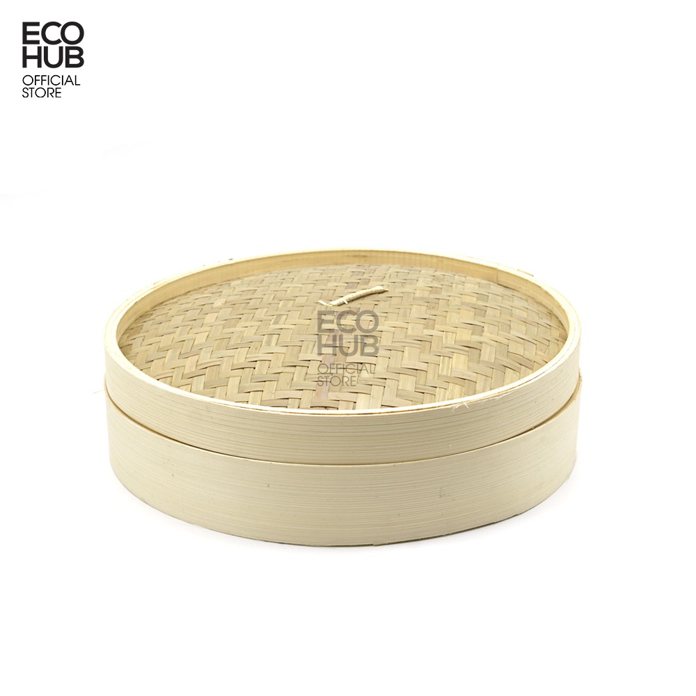 Xửng hấp tre ECOHUB Dimsum / Bánh bao / Xôi (Size: 15/18/20/22/25/30cm | EH034