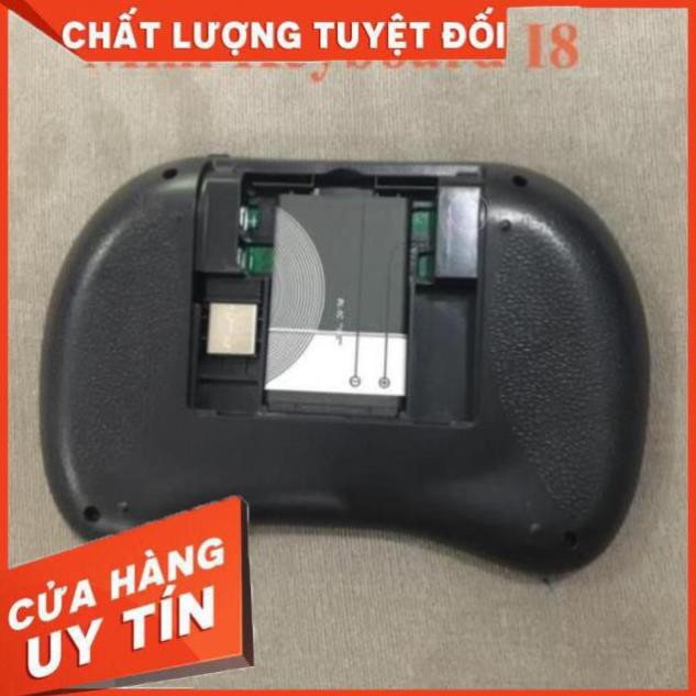 Bàn Phím Không Dây i8 Mini UKB500 Có Đèn Led Dùng Cho Android TV Box, Smart TV, Laptop