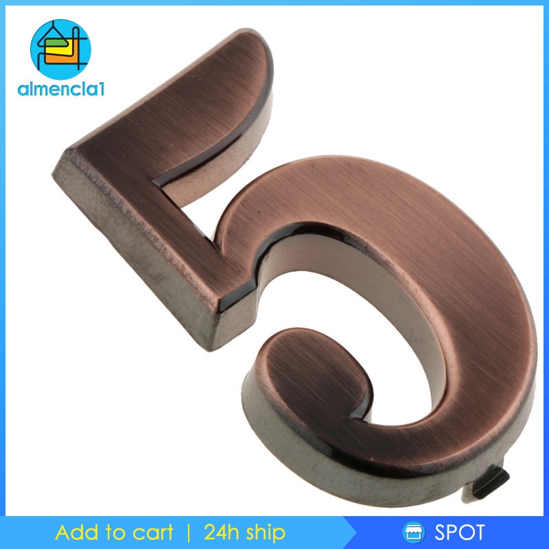 Biển số từ 0 bằng ABS gắn cửa phòng khách sạn