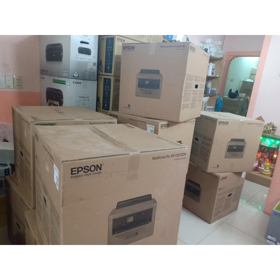 MÁY IN EPSON PRO WF-C5210 Mực chính Hãng