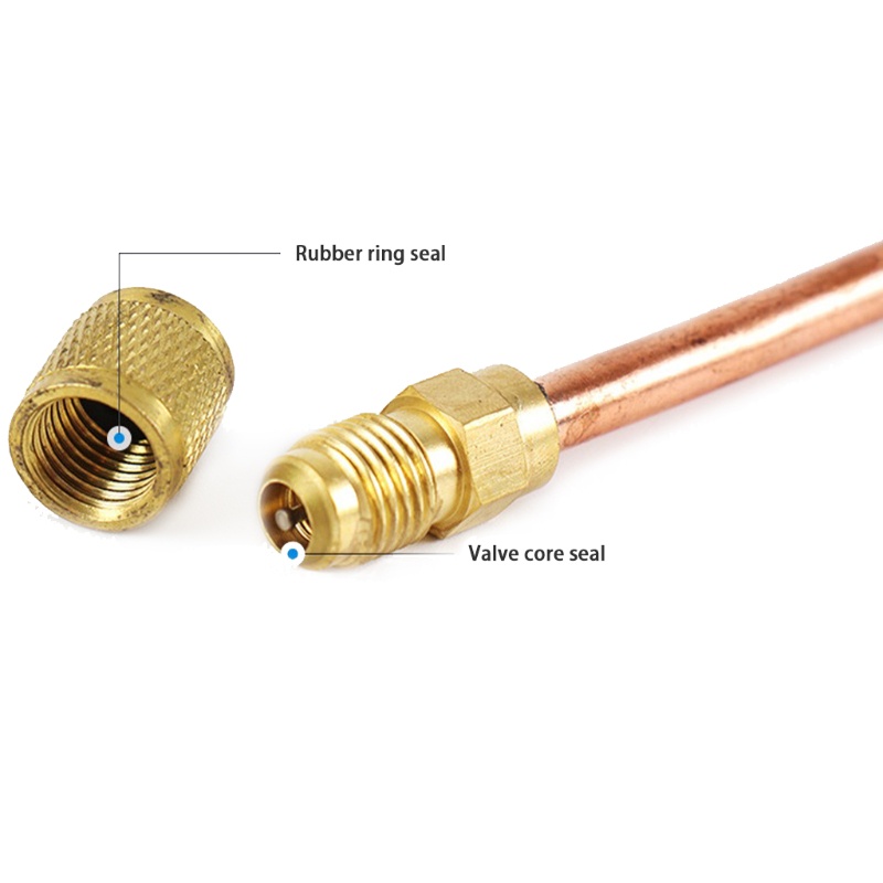 Set 10 Ống Đồng Dày 0.6mm Dài 90mm Cho Máy Điều Hòa