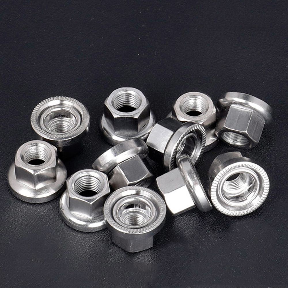 Đai ốc bằng thép không gỉ gắn trục bánh xe đạp VANES1 M9 M10