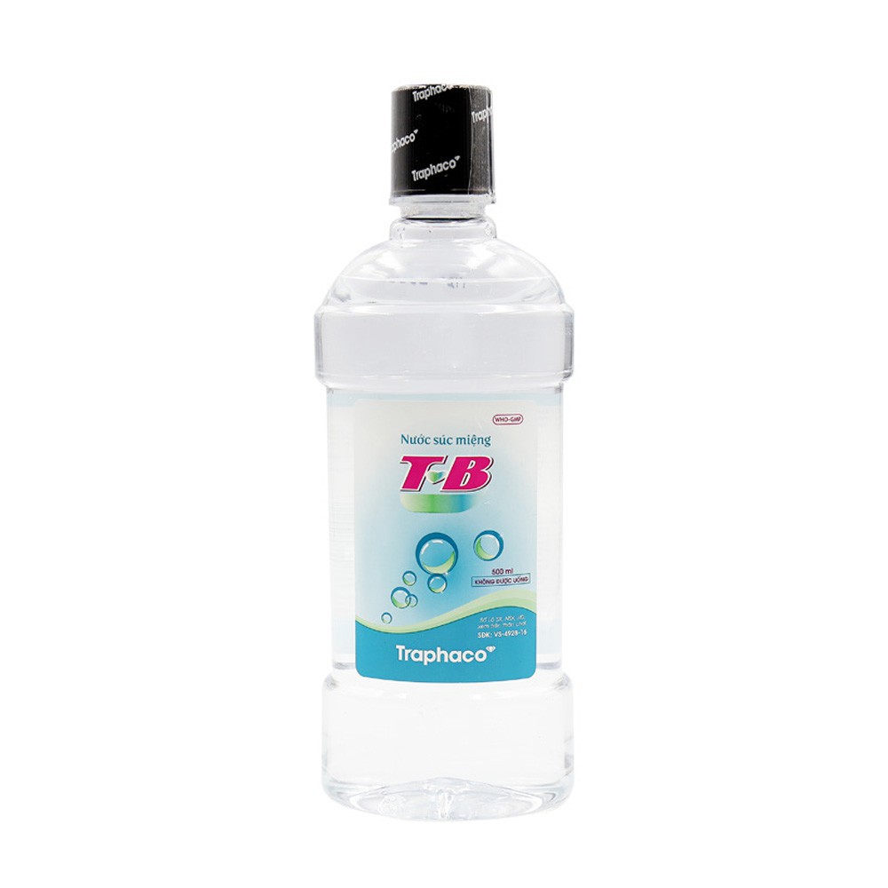 Nước súc miệng TB - Sạch họng, thơm miệng, ngừa vi khuẩn (Chính hãng Traphaco)