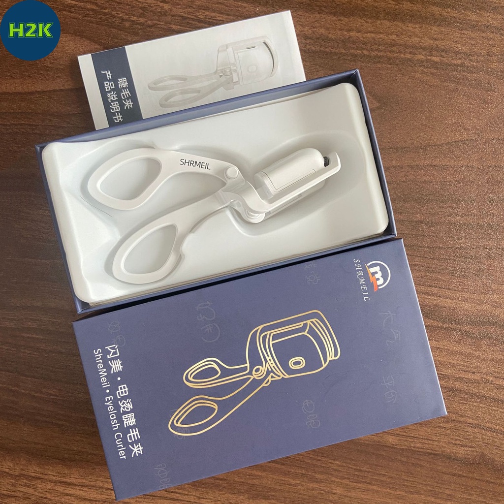 Máy Uốn Mi Điện Thông Minh Tiện Dụng - Máy Kẹp Mi SHRMEIL Làm Cong Nhanh Trong 10s Giữ Nếp 48H Sử Dụng Sạc TYPE-C