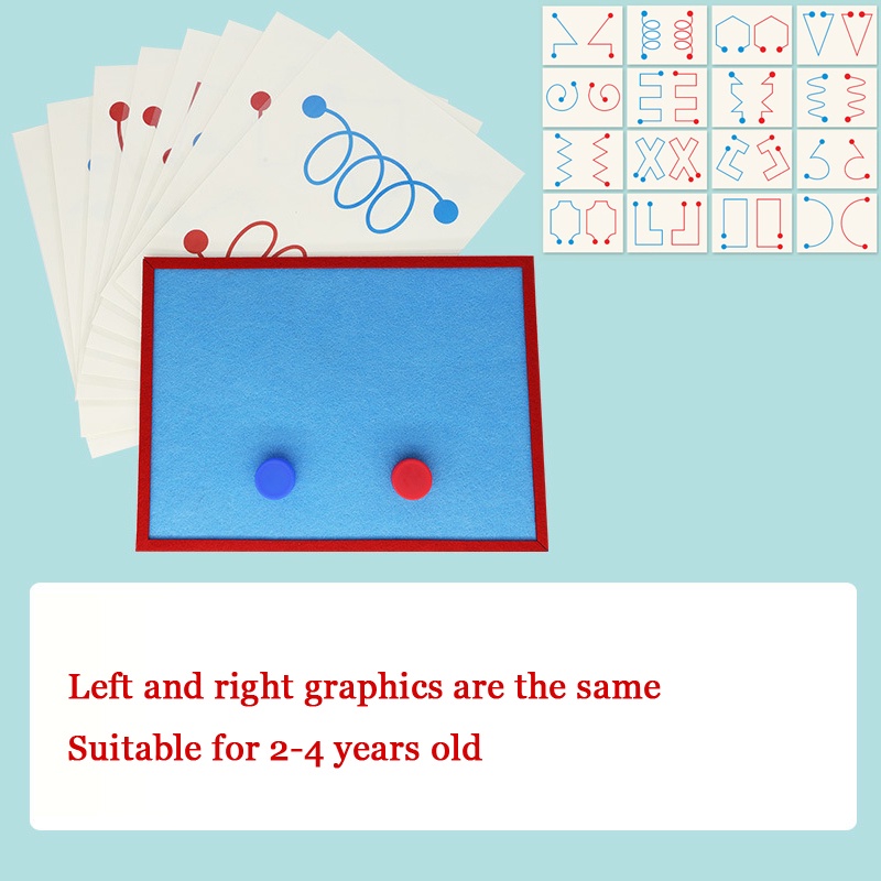 Đồ Chơi Phản Xạ Bàn Tay Trái Phải Theo Phương Pháp Montessori Giúp Bé Học Tập Sớm Cải Thiện Sự Tập Trung