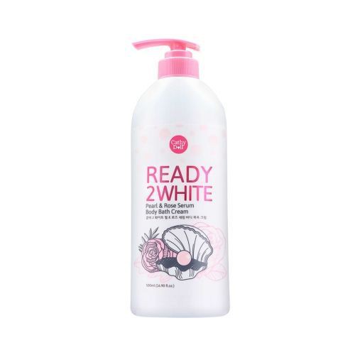 Sữa Tắm Cathy Doll Sáng Da Chiết Xuất Ngọc Trai & Hoa Hồng Pearl & Rose Serum Body Bath Cream 500ml