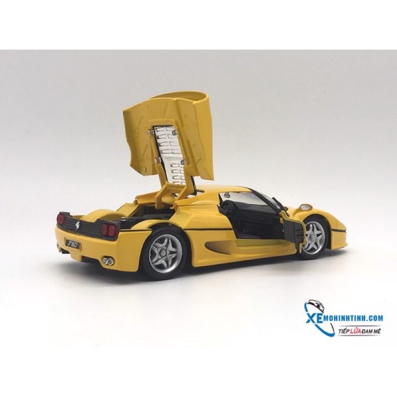 Xe Mô Hình Ferrari F50 1:24 Bburago (Vàng)