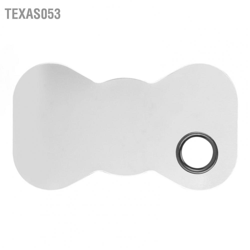 Texas053 Bộ bảng trang điểm mỹ phẩm bằng thép không gỉ Bảng Spatula Makeup Artist Tool