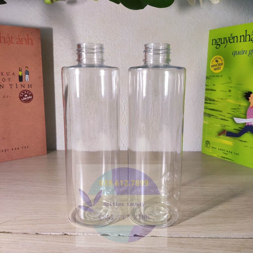 Chai pet nhựa 250ml vai vuông + vòi nhấn các loại dùng để đựng dầu gội, hóa mỹ phẩm