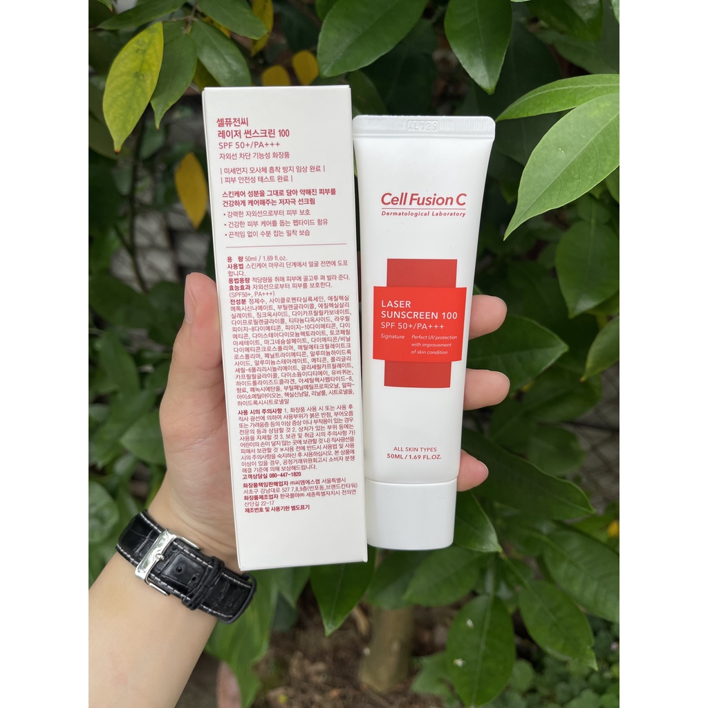 Kem chống nắng cell fusion c 50ml hàn quốc