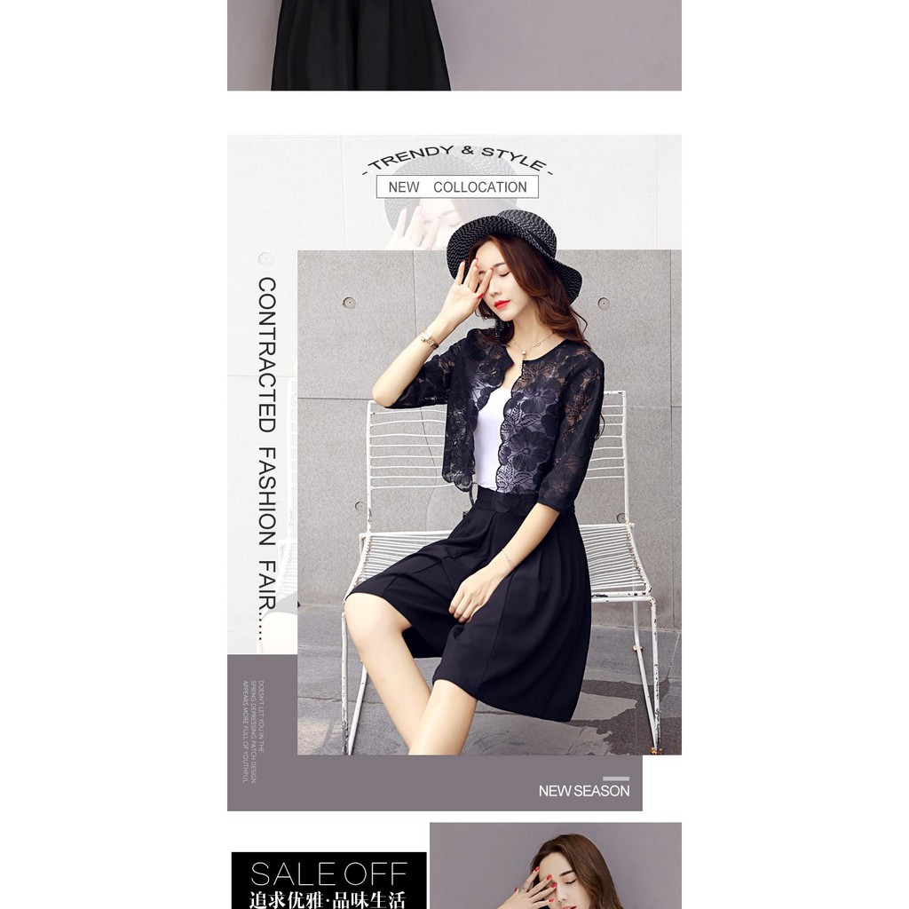 Áo Choàng Mỏng Tay Ngắn Chống Nắng Thời Trang Dành Cho Nữ | BigBuy360 - bigbuy360.vn