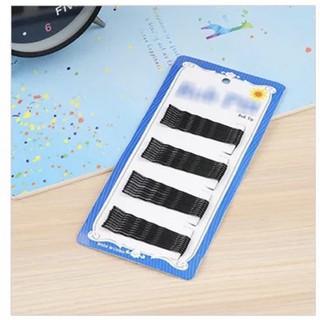 Vỉ 36 chiếc kẹp tăm, kẹp ghim tóc đen dài to