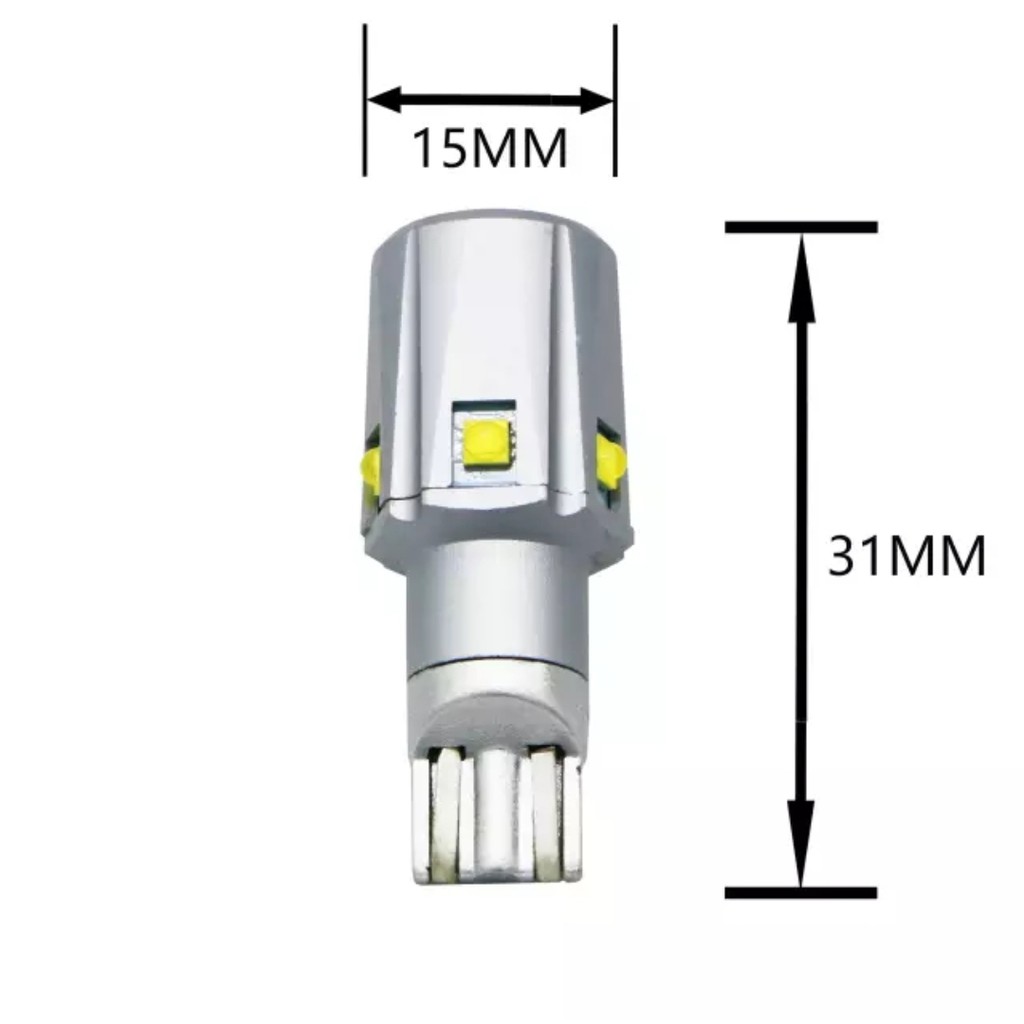 2 bóng Led lùi T15 Cree XBD cao cấp hỏa tiễn siêu sáng