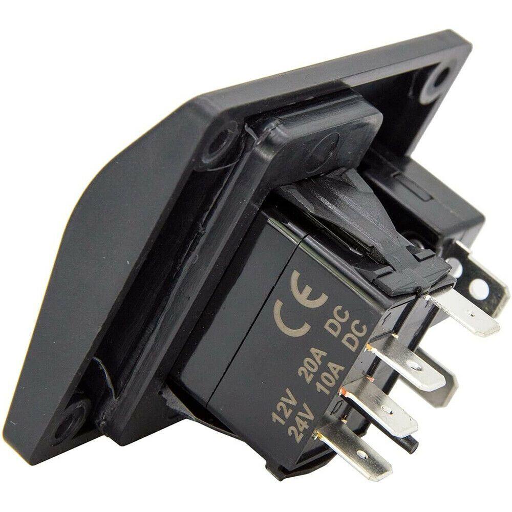 Công Tắc Máy Bơm 3 Chiều Tự Động Tắt 12V / 24V Cho Tàu Thuyền