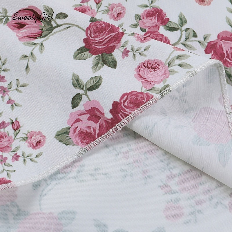 Đầm Mini Không Tay Hở Vai In Họa Tiết Hoa Thời Trang 2022 Quyến Rũ Cho Nữ