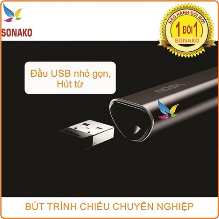 [FREESHIP 99K]_[Tặng túi đựng+ pin] Bút trình chiếu Vson N35 - Sonako