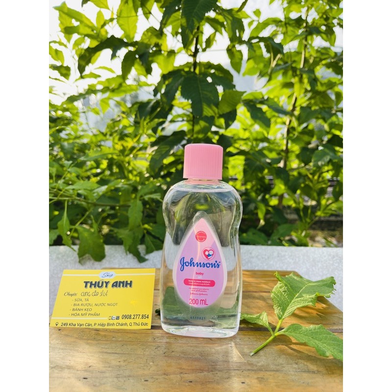 Dầu Mát Xa Johnson’s Baby 200ml