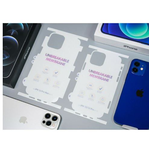 [Đã có iP 12] Miếng dán PPF AG (Mặt trước + Mặt Sau) chống vân tay dành cho iPhone 12/12 Pro/12 mini/12 Pro Max