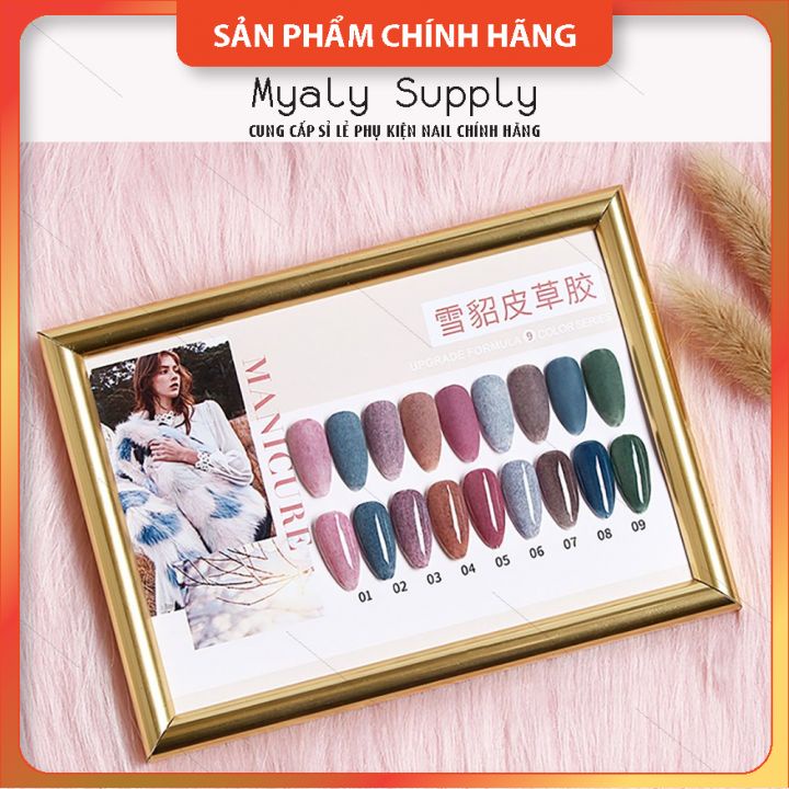 Set Sơn AS Chai Đỏ Nắp Nhọn 9 Chai Cao Cấp AXD SP000329