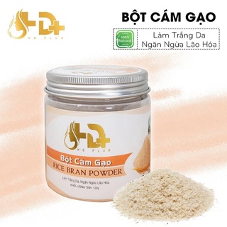 Bột Cám Gạo HD Plus Rice Bran Powder 120g làm trắng da ngăn ngừa lão hóa