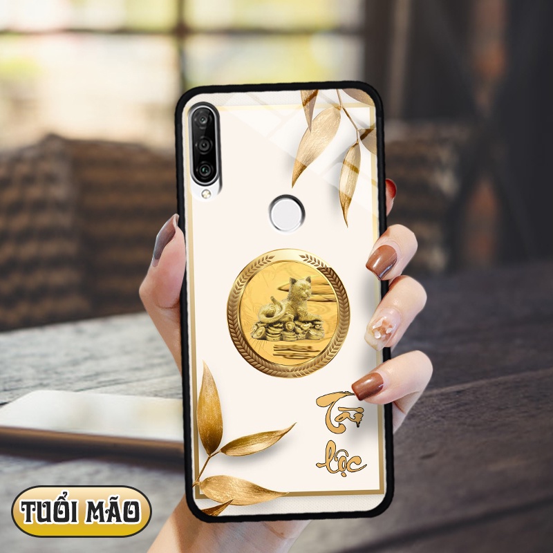 Ốp lưng con giáp cho Huawei P30 LITE - Lưng kính cường lực