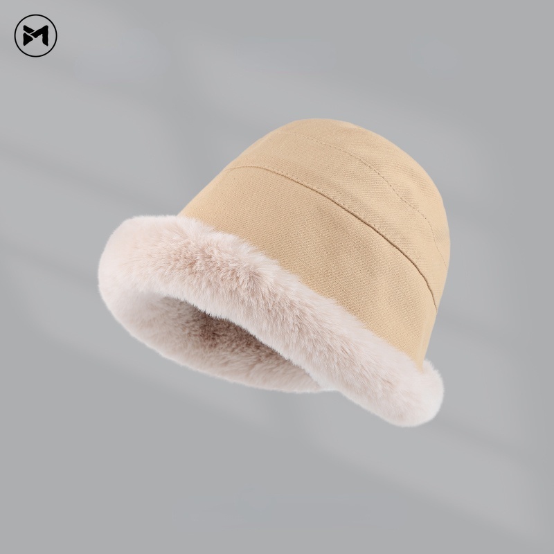 Mũ Tai Bèo Phủ Lông Cừu Dày Dặn Chống Gió Giữ Ấm Tai Đa Năng Phong Cách Nhật Bản Cho Nam Và Nữ