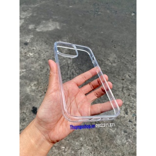 Ốp lưng kính cường lực, 4 cạnh viền nhựa dẻo silicon Iphone 13 pro max - 13 pro - 13 - 12 pro max - 12 pro - 12 - 12 min