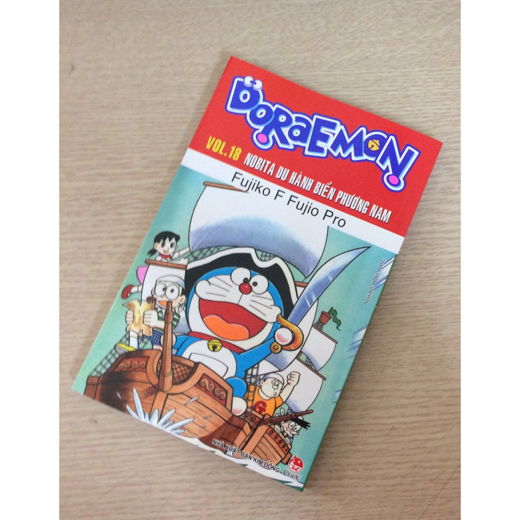 [ Sách ] Doraemon Tập 18: Nobita Du Hành Biển Phương Nam (Tái Bản 2019)