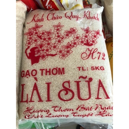 Gạo Thơm Lài Sữa bao 5kg