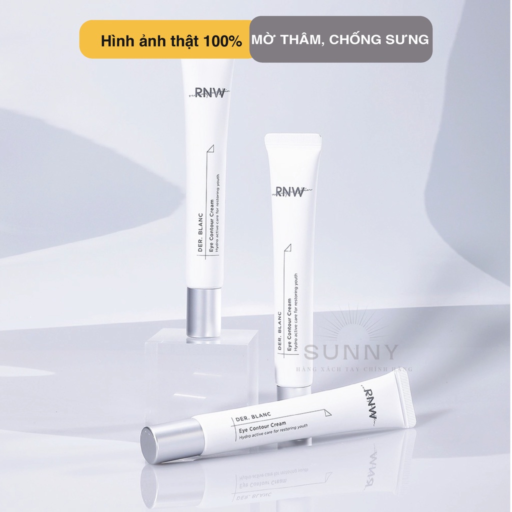 Kem dưỡng mắt RNW Eye contour cream 25ml bản nội địa Hàn Quốc, mờ thâm và chống sưng bọng mắt