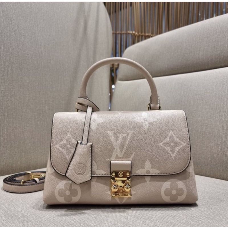 Túi xách nữ LV MADELEINE da bò siêu mềm 4.màu họa tiết kèm quai đeo dài+tag logo móc túi sang chảnh fullbox nam châm