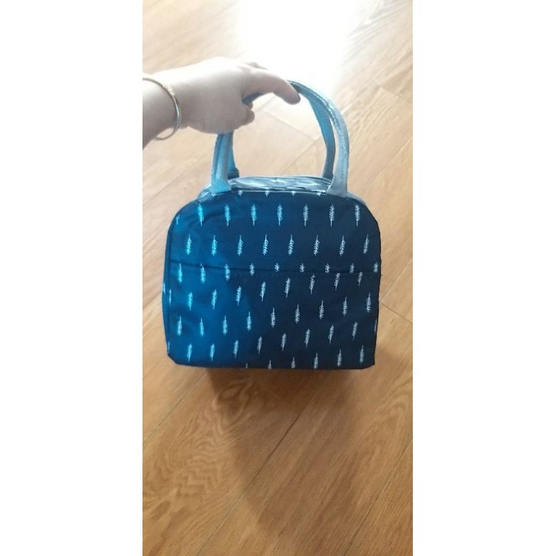 Combo 1 túi giữ nhiệt + 2 thanh đá 2 sóng