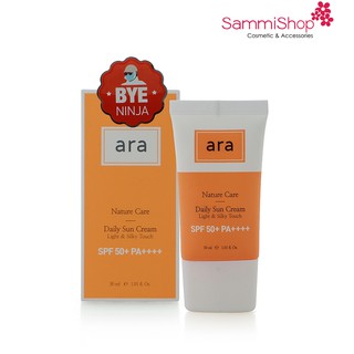 KEM CHỐNG NẮNG ARA NATURE CARE DAILY SUN CREAM