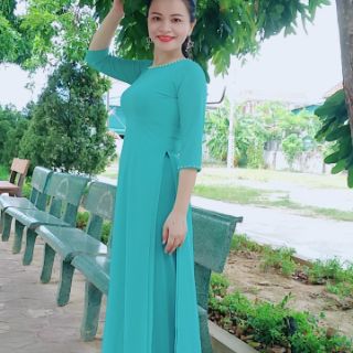 Áo dài may sẵn 4 tà