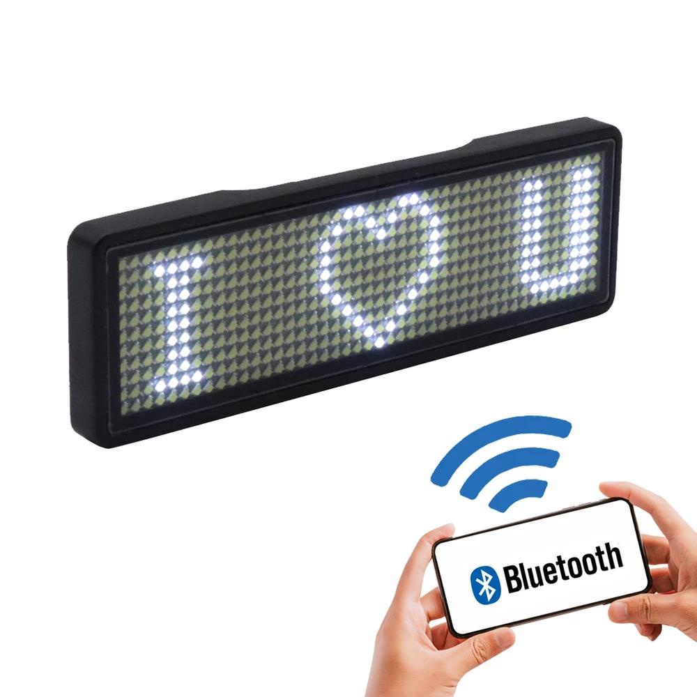 Huy Hiệu Kỹ Thuật Số MALCOLM LED Kết Nối Bluetooth Đa Lập Trình