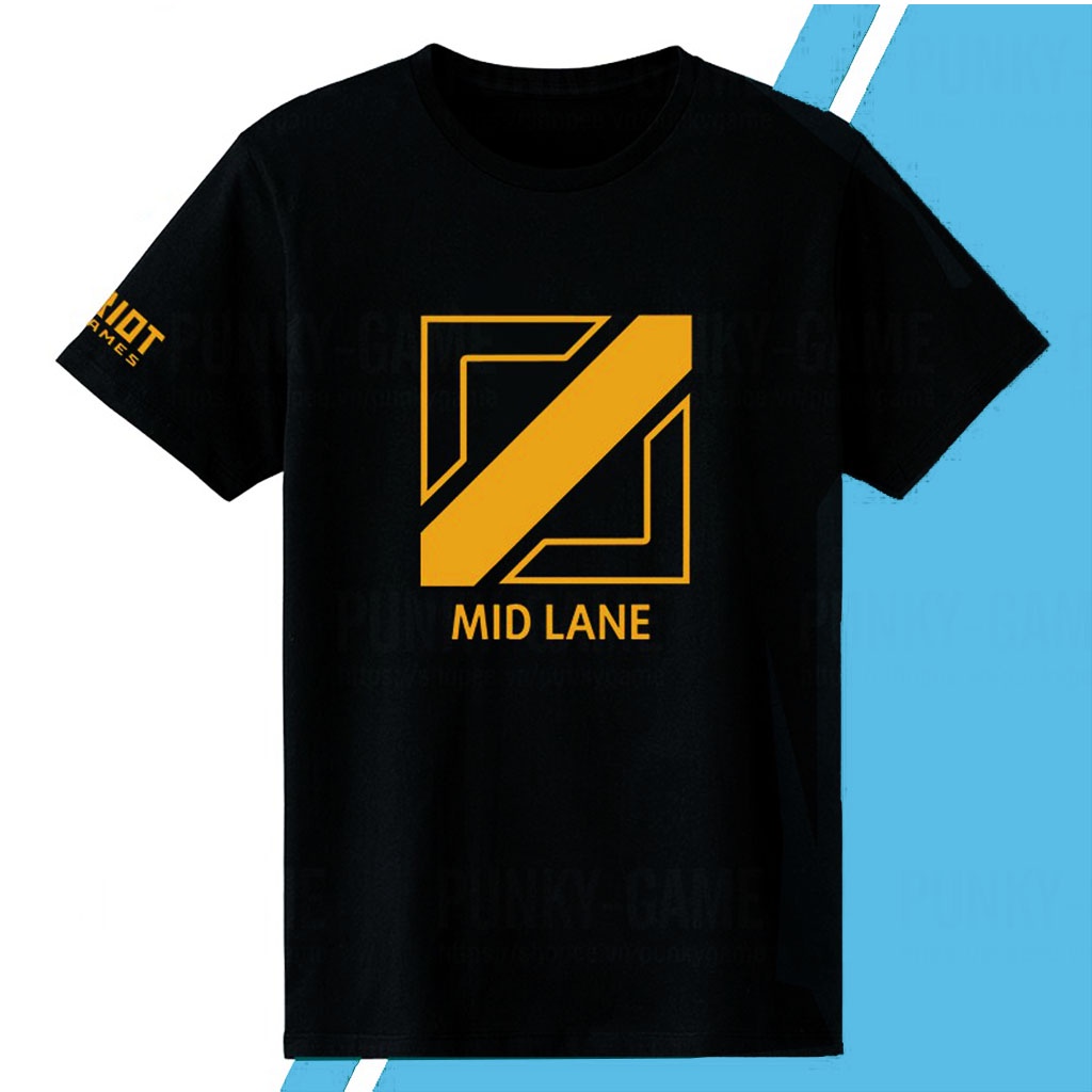 Áo Liên Minh Huyền Thoại  Wild Rift Logo  ngắn tay