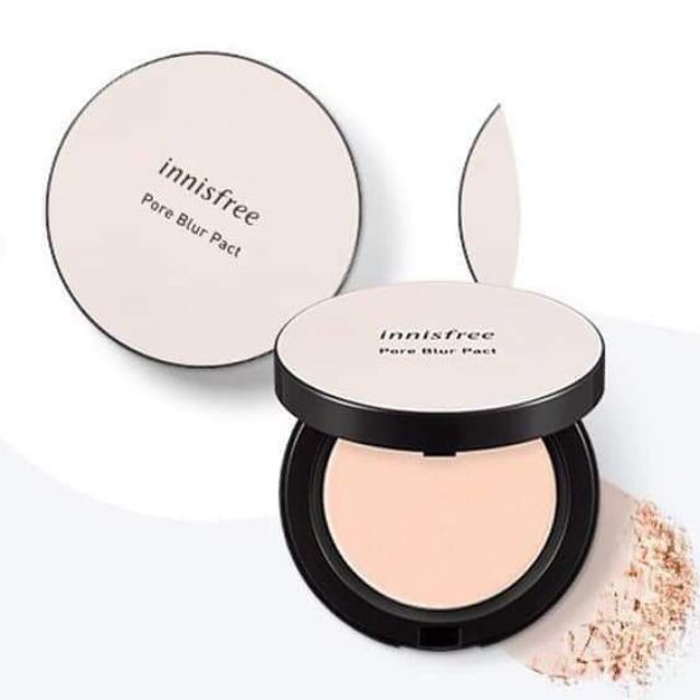 Phấn Phủ Dạng Nén Innisfree Pore Blur Pact Siêu Mịn Se lỗ Chân Lông