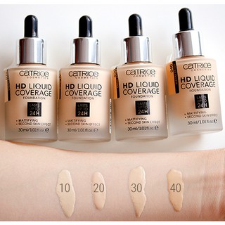 Kem Nền Che Khuyết Điểm Catrice HD Liquid Coverage Foundation