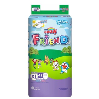 Bỉm goon friend tã quần size xl 42m tặng kèm gói 5m