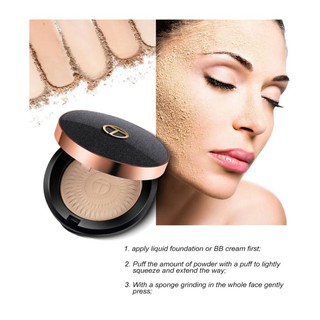 Hộp phấn phủ O.TWO.O trang điểm mặt tự nhiên 100g