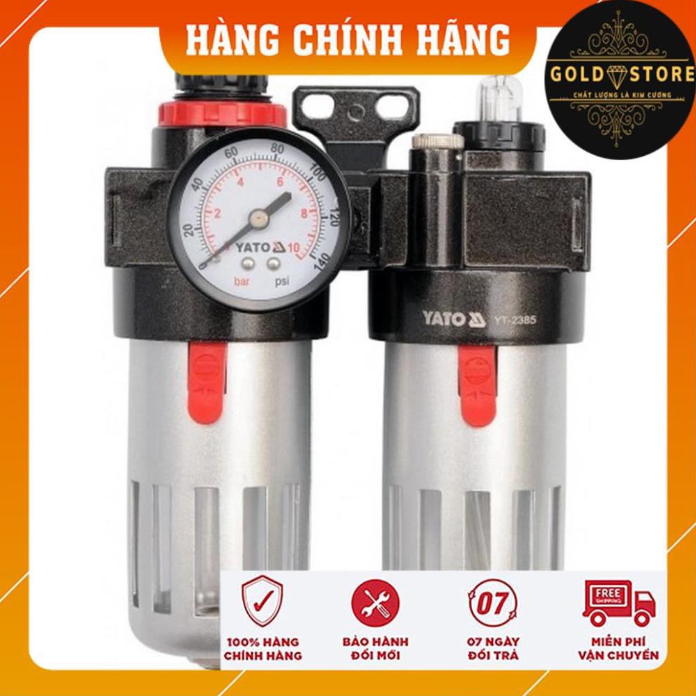 Đồ Nghề Yato Balan. Van điều áp có đồng hồ và lọc Yato YT-2385
