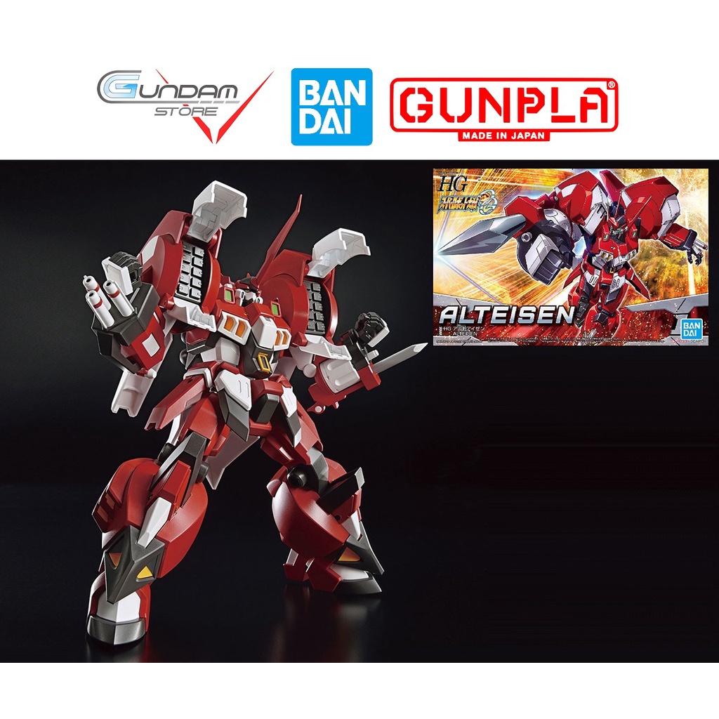 Mô Hình Lắp Ráp HG ALTEISEN Super Robot Wars Bandai Figure Rise Standard Đồ Chơi Anime Nhật