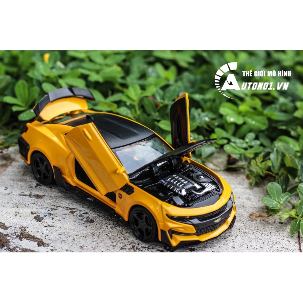 MÔ HÌNH CHEVROLET CAMARO YELLOW 1:32 MINIAUTO KHÔNG HỘP 4846