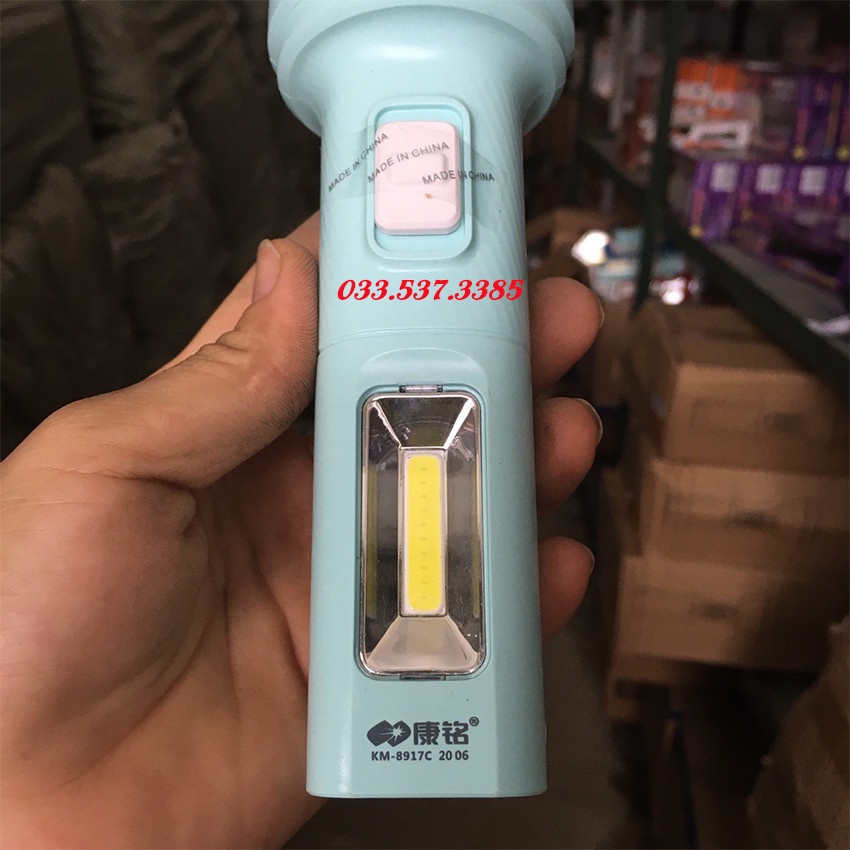 Đèn pin mini, đèn pin siêu sáng KM 8917 siêu bền đẹp