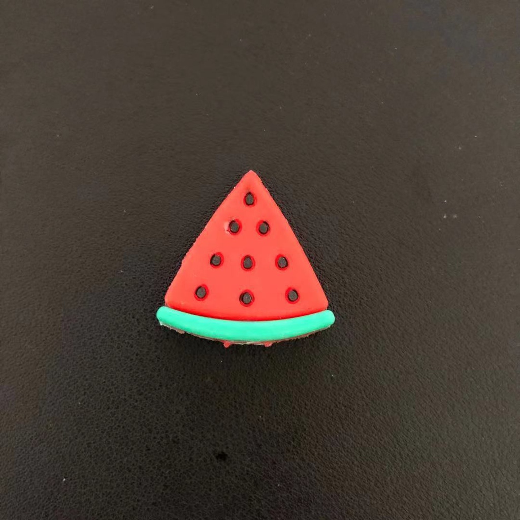 Bộ 5 Nắp Đậy Bút Chì/ Phụ Kiện Bút Bằng Silicon Mềm Hình Động Vật Hoạt Hình Sáng Tạo